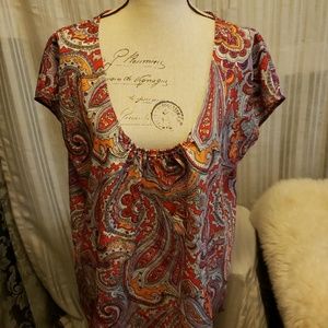 Paisley style blouse